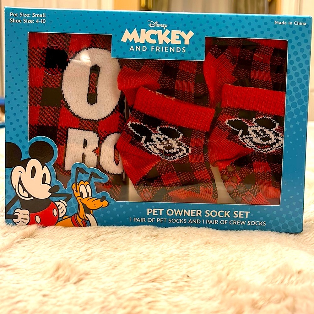 Pet owner sock set